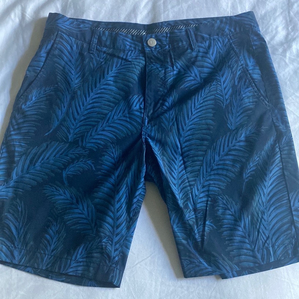 Bonobos Golf Highland Short - Palm print - Sz 36x10